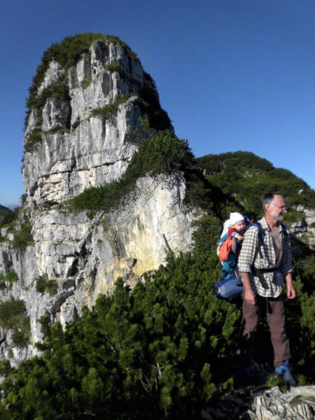 gleich darüber die kesse Gipfelnase