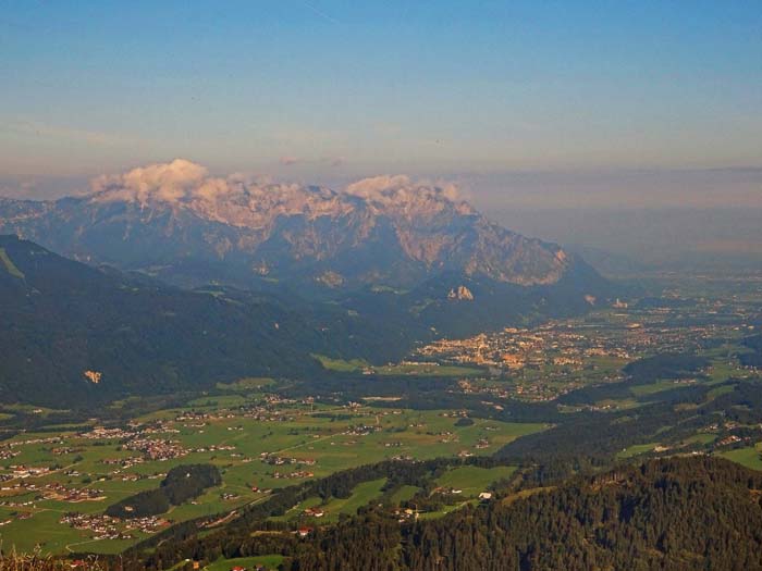 im Nordwesten der Untersberg