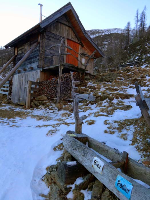 verwaiste Labestelle auf der Kaserleiten