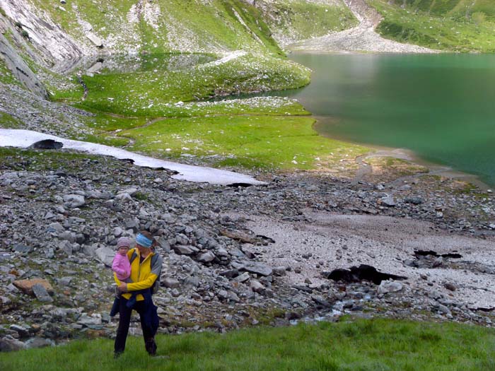 hierher verirren sich die Wanderer aus dem Obersulzbachtal nur mehr selten