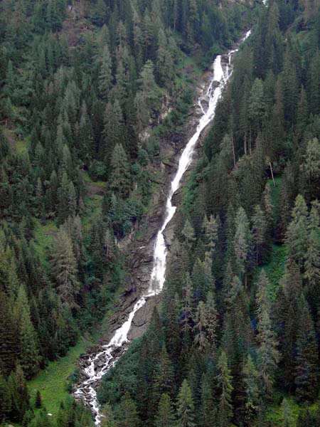 ... misst ebenfalls über 300 m - allerdings in einem Stück; hier zu sehen der untere Teil