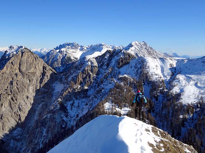 im Osten noch einmal die zentralen Lienzer Dolomiten