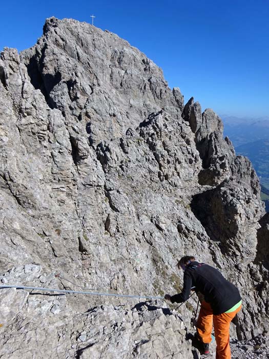 ... sogar tief zerschartet