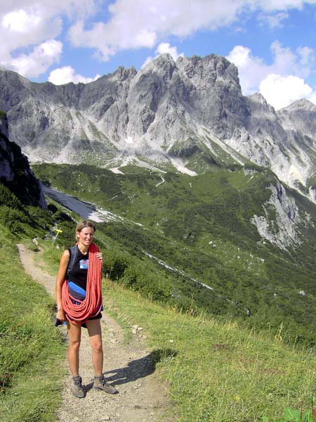 Steiglpass und Steiglkogel von der Hofpürglhütte