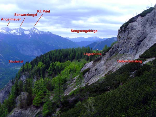 Rückblick nach NO zur Lögerhütte