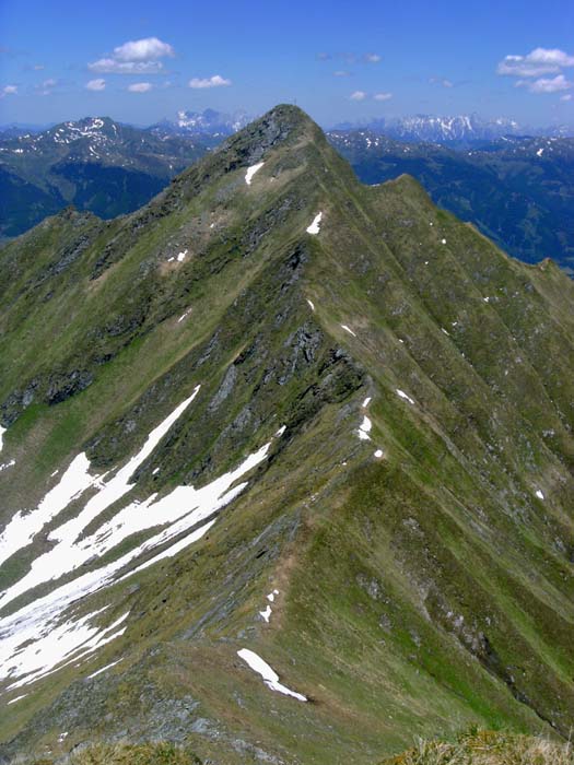 genau im N der Verbindungsgrat zum Pihapper