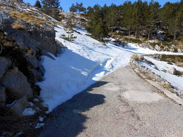 wo der Schneepflug nicht hinkommt