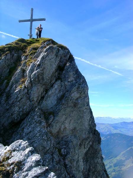 ... ist ausgesetzter als man glaubt und bietet abwechslungsreiche Aussicht: ...