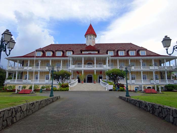 das Rathaus in Papeete