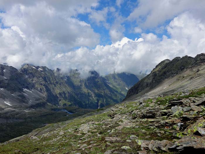 im NW tief unter uns ein alter Bekannter - der Plattachsee