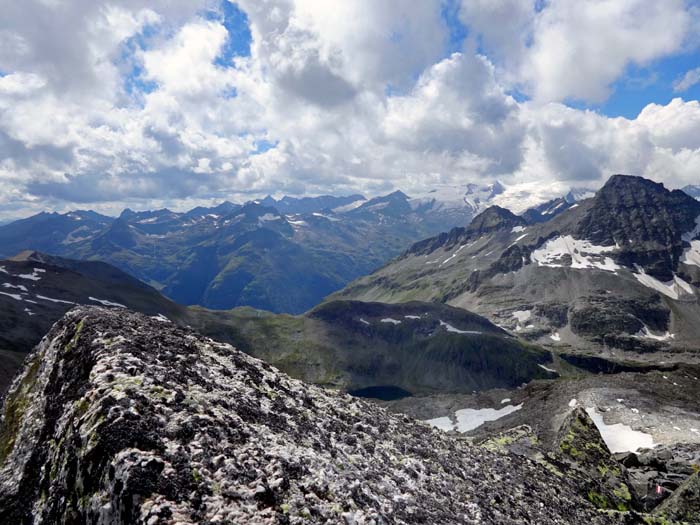 Blick vom Hörndl gegen SW auf die zentrale Venedigergruppe