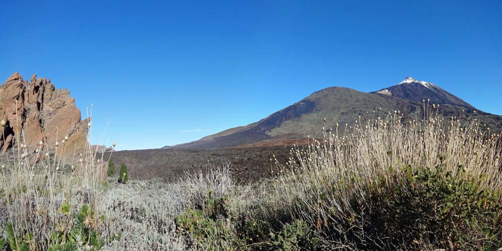 ... dem Südrand der Caldera bei der Boca de Tauce