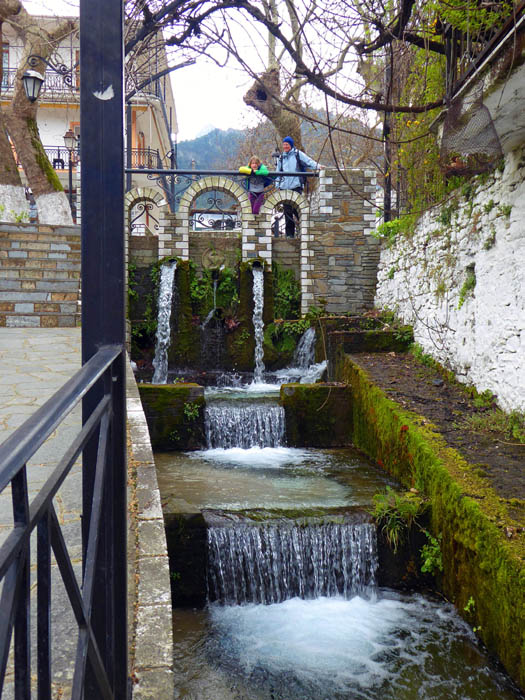 ... der Wasserreichtum - auf den griechischen Inseln eher eine Ausnahme