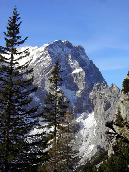 die St. Gallener Spitze über dem Hinterwinkel