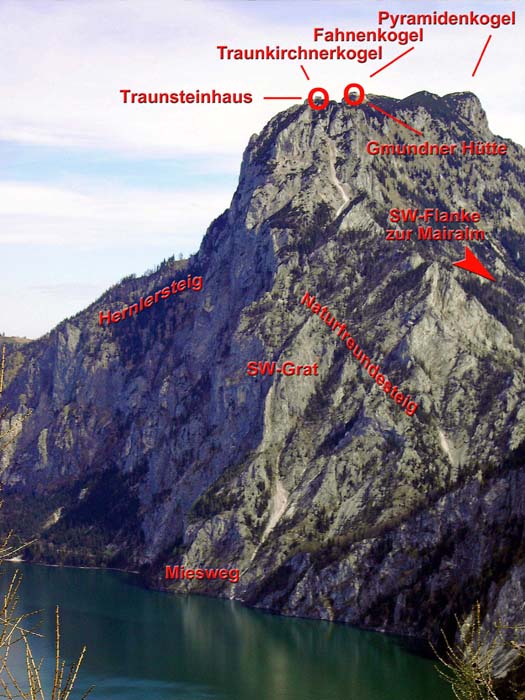 Traunstein von SW