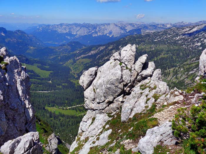 voraus der Grundlsee und das westliche Tote Gebirge