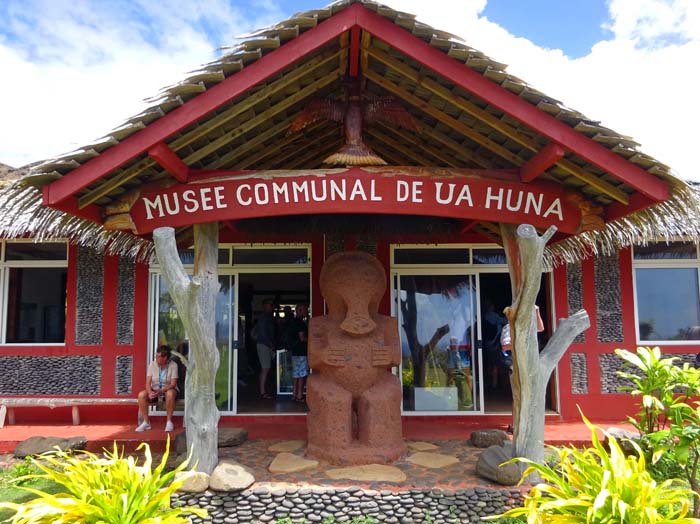 ... besuchen wir das Museum Te Tumu