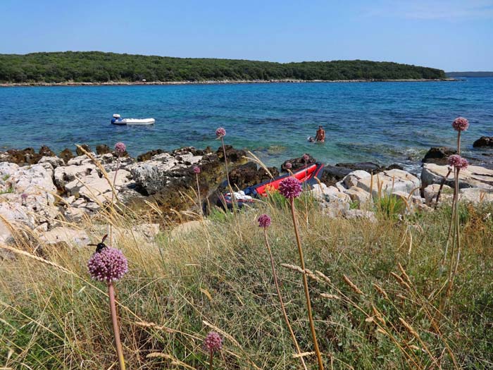 Rückblick aufs Festland