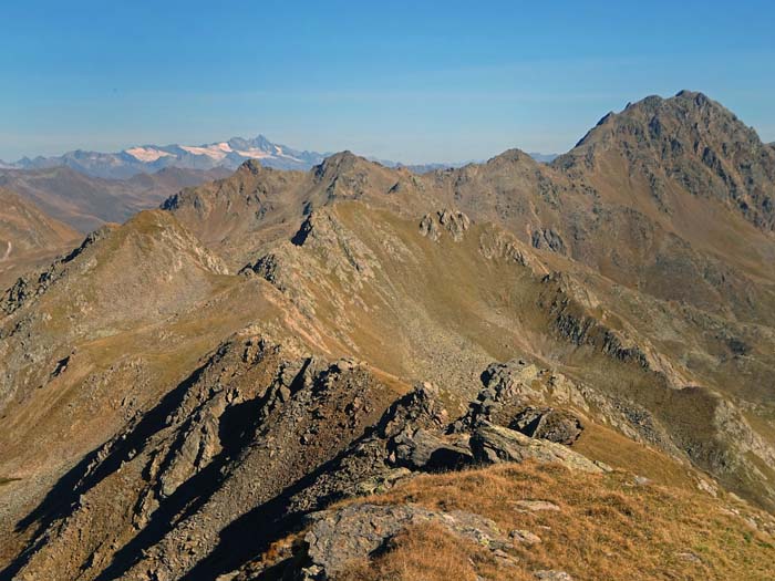 Rückblick vom höchsten Punkt der Hellböden, wenige Schritte vor der italienischen Grenze