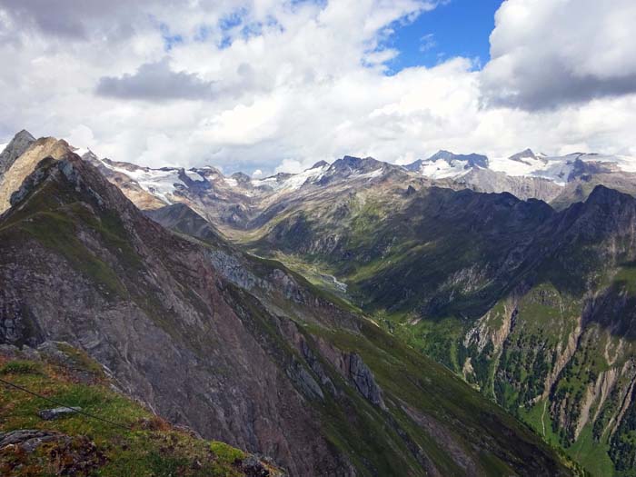 wir starten die Gipfelschau im Norden: das Maurertal mit Gr. Geiger und Großvenediger wir starten die Gipfelschau im Norden: das Maurertal mit Gr. Geiger und Großvenediger