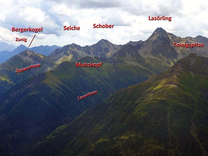anschließend die Lasörlinggruppe, ... anschließend die Lasörlinggruppe, ...