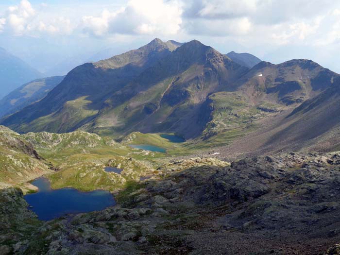 Tiefblick aufs „Seenparadies“