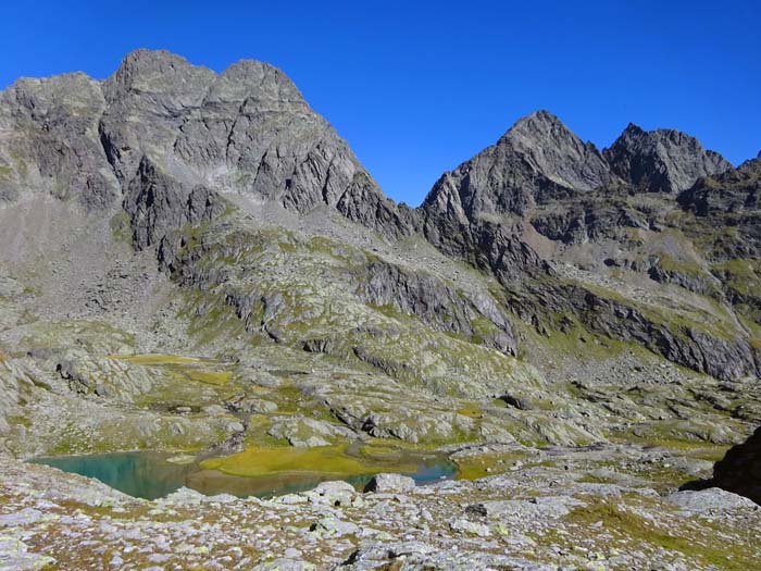 ... und der kaum bestiegene, 3090 m hohe Georgskopf