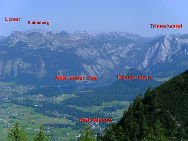 Rückblick nach N aufs westl. Tote Gebirge