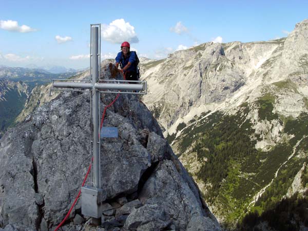 ... zum Gipfelkreuz am Gr. Festlbeilstein