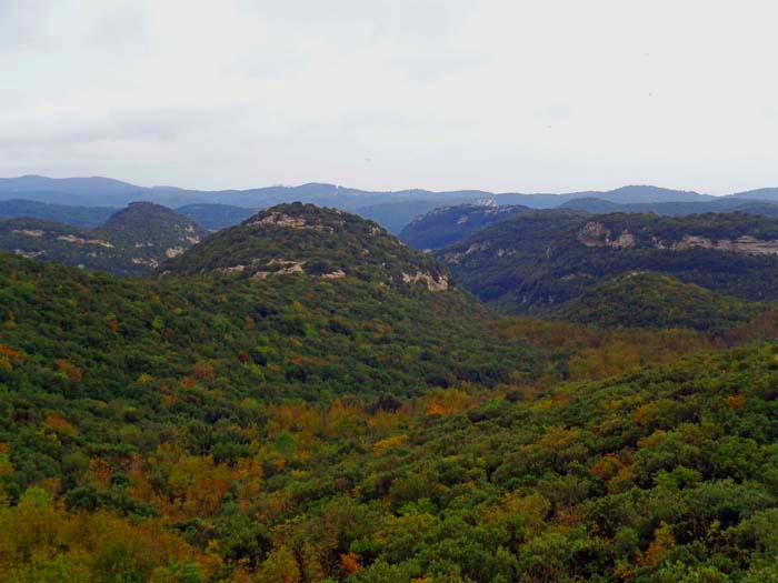 das Valle di Rian Cornei bildet das landschaftliche Bindeglied zum noch weiter östlich gelegenen Altopiano delle Mànie: Die tief eingekerbten Täler wandeln sich langsam zur grünen Hochebene, durchsetzt von unzähligen Felsstrukturen - allein auf diesem Abschnitt finden sich etwa 50 eingerichtete Klettergärten