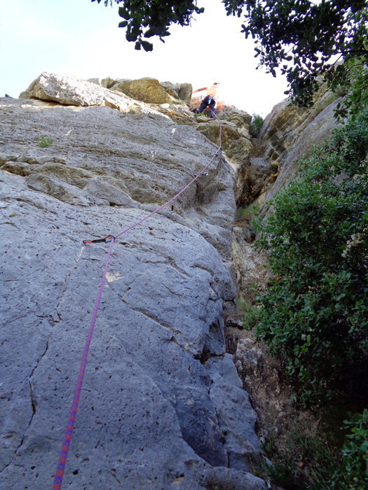 Ulli in Cristal 5c (Sektor C am Rocher de la Consolation)