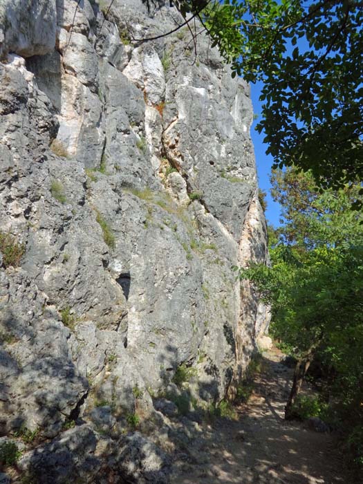 Dardago, Piccola Alta; hier heroben finden sich auch etliche Anfängerrouten, ...