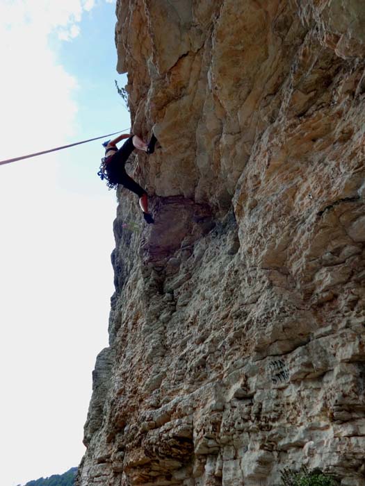 wir geben's da wesentlich gemütlicher: Ulli in Mini Strap 6a