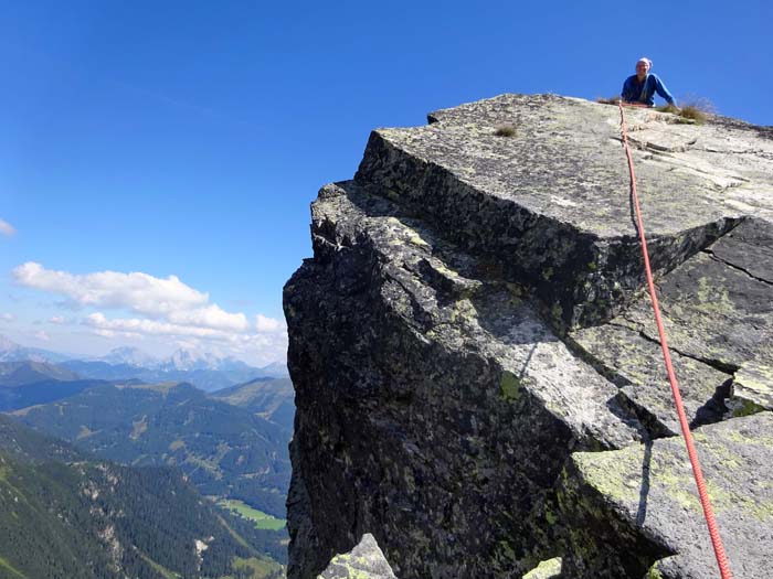 vom Turmgipfel geht es ...