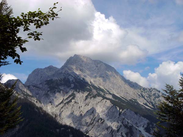 am Himbeerstein NO-Kamm; Blick vom Stiegenkogel gegen NO (Gr. Buchstein)