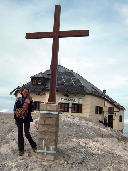 ... zum Matrashaus am Gipfel des Hochkönig