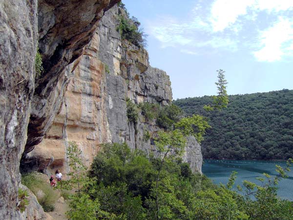 Klettergebiet Limski Kanal, Sektor Krugi