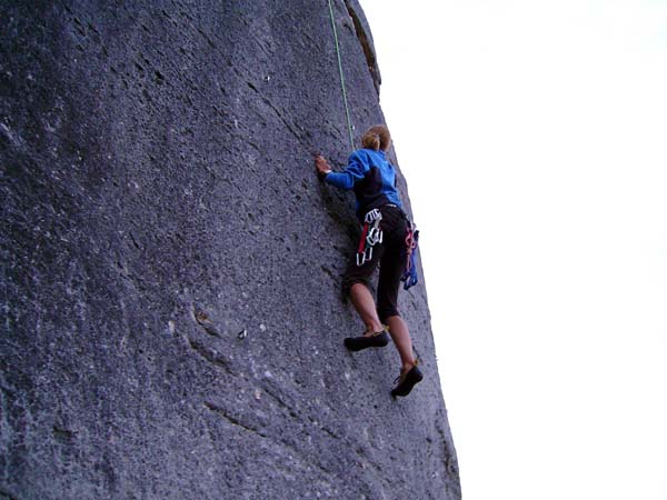 Ulli in Biba, 6c+