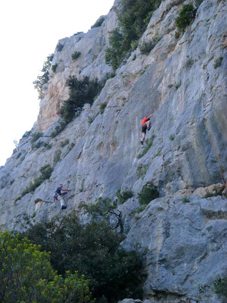 Erich in Ruzinavi brod 6c (links), Roman in Leut 6a