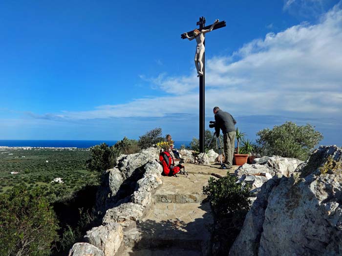 vom Monte San Nicola bei Monopoli überblicken wir erstmals wieder die Adria