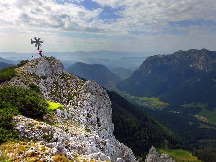 Leobner Mauer gegen Süden