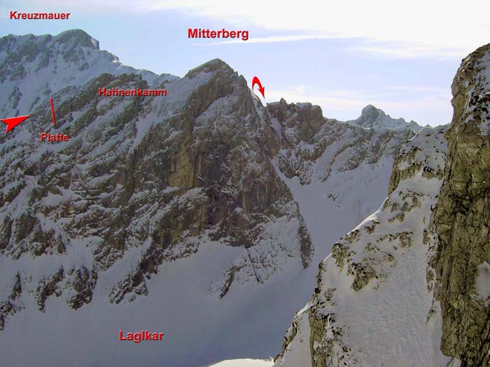 der Mitterberg von W (Laglmauer)