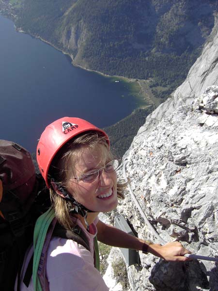 beim Wandbuch am Ausstieg