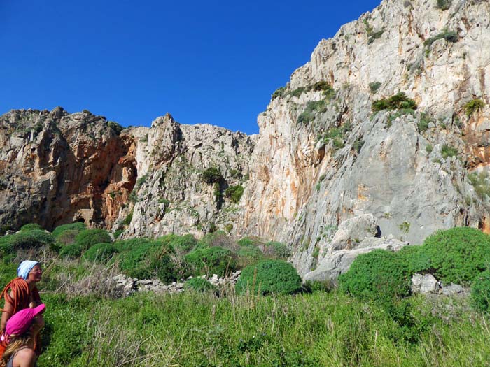 zwischen den Sektoren Terra Media und Casa Claudia sind 2018 erneut über ein Dutzend Touren (4b bis 6b, Routennamen nach Tierkreiszeichen und Planeten) hinzugekommen; Gstöttis Handschrift ist unverkennbar