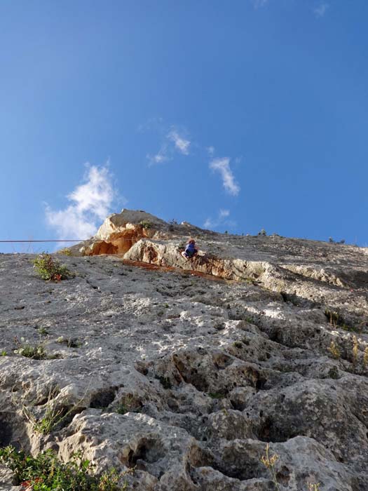 Ronjas erster Dachüberhang in Sikuma 5a