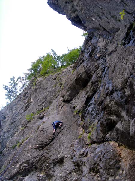 ... oder die Route Jagrska 5c