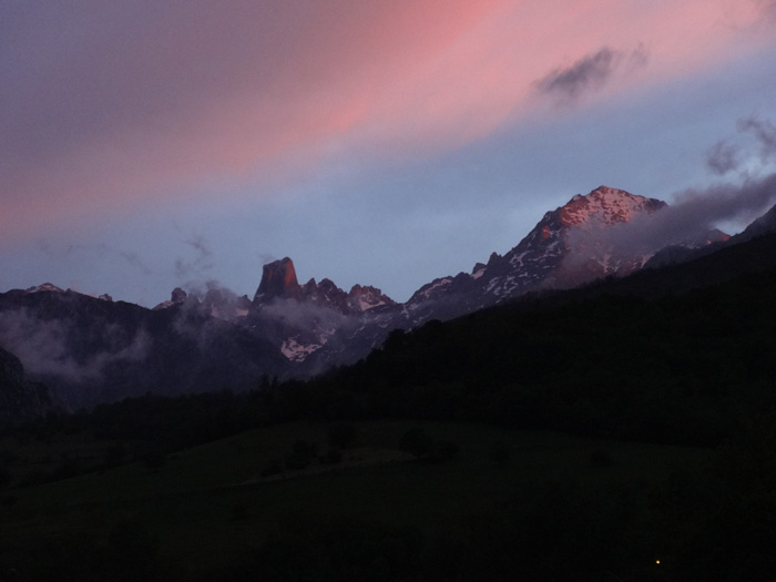 ... den unbestrittenen Monarchen der Picos de Europa, bei uns auch als Naranjo de Bulnes bekannt und begehrt