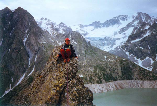 links Piz Balzet, rechts Punta da l'Albigna