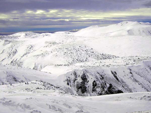 Schneealpenplateau mit Windberg vom Amaißbühel