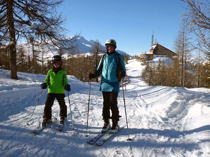 die Liftauffahrt bis knapp unter die Hochsteinhütte erspart 1400 Hm und eine Menge Schweiß